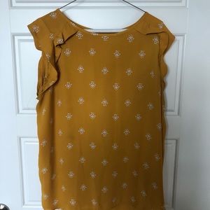 Loft Yellow Top
